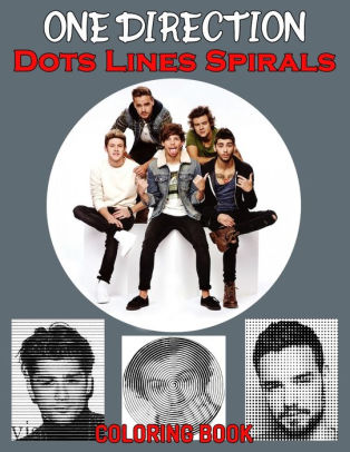 One Direction A Colouring Book 5 X 7 In Etsy