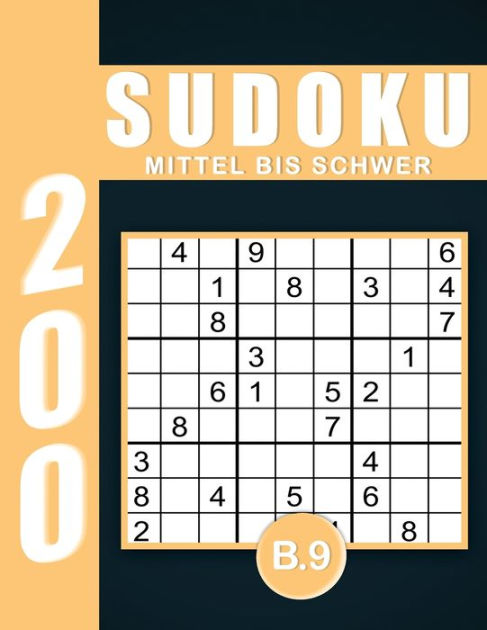 Sudoku Erwachsene Mittel Bis Schwer Band 9: Großdruck im DIN A4-Format