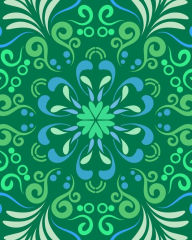 Title: Mandala 2021 Daily Planner with Sudoku a Day: Green Blue Bohemian Planning by Day Calendar Jan-Dec 2021, Author: Flower Petal Planners