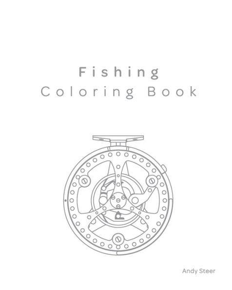 Barnes and Noble Fishing Coloring Book