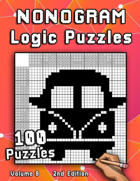Nonogram Puzzles: Challenging Hanjie puzzle collection with japanese picture riddles Fun brain teaser for everyone