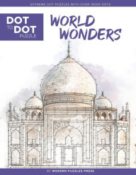 Title: World Wonders - Dot to Dot Puzzle (Extreme Dot Puzzles with over 15000 dots): Extreme Dot to Dot Books for Adults - Challenges to complete and color, Author: Modern Puzzles Press