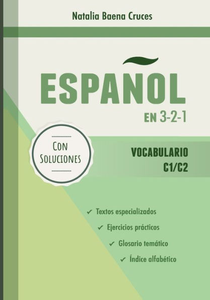 EspaÃ¯Â¿Â½ol en 3-2-1: Vocabulario C1/C2
