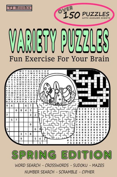 Variety Puzzles Spring Edition: Fun Exercise For Your Brain