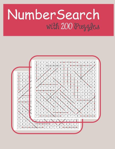 NumberSearch with 200 puzzles: Number puzzles for kids