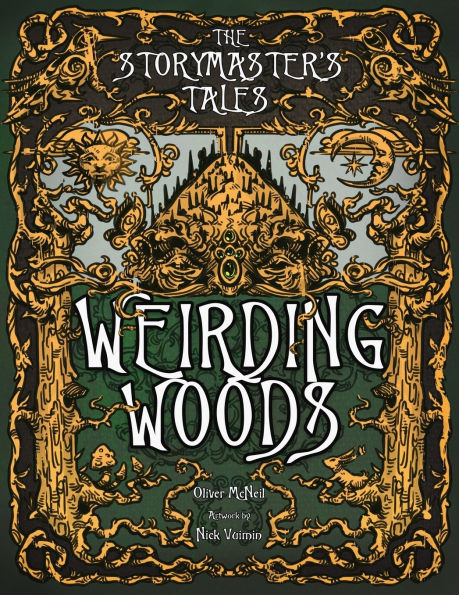 The Storymaster's Tales "Weirding Woods" Folklore Fantasy: Become a Hero in a Grimm Family tabletop RPG Boardgame Book. Kids and Adults Solo-5 Players