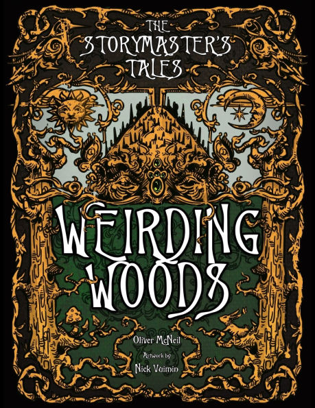 The Storymaster's Tales "Weirding Woods" Folklore Fantasy: Become a Hero in a Grimm Family tabletop RPG Boardgame Book. Kids and Adults Solo-5 Players
