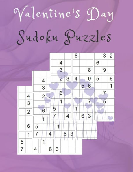 Valentine's Day Sudoku puzzles: 200 Hard Sudoku Puzzles Book /Book To Challenge Your Brain / Sudoku For adults / "8.5x11"