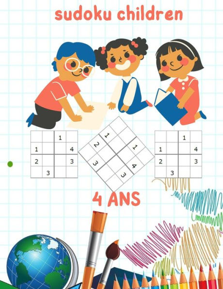 children sudoku: sudoku children:covre school,50 pages , 8.5 x 11 in