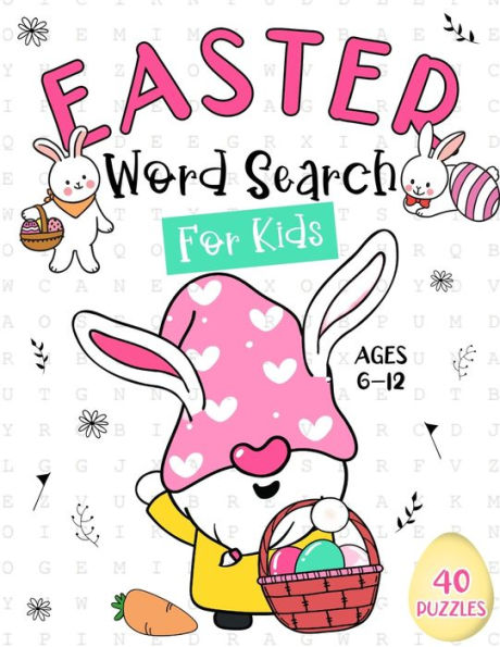 Easter Word Search for Kids: A Fun Easter Word Search Activity Book for Kids (Easter Basket Filler)
