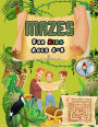 Mazes For Kids Ages 4-8: Maze Activity Book (fun activities for kids) 4-6, 6-8, 8 year olds Workbook for Children with Games, Puzzles, and Problem-Solving (Maze Learning Activity Book for Kids)