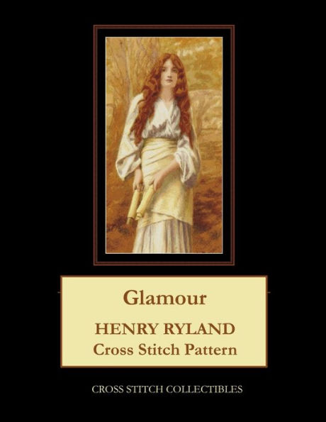 Glamour: Henry Ryland Cross Stitch Pattern