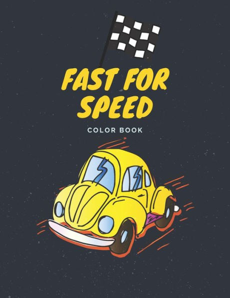 Fast for Speed Color Book: Fight & Speed Lovers' Adult Coloring Book