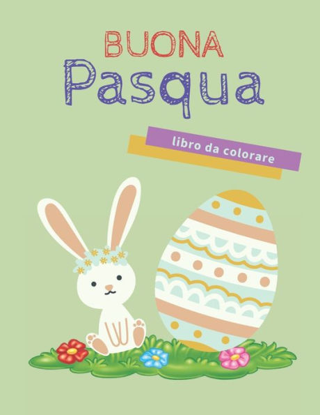 Buona Pasqua: libro da colorare