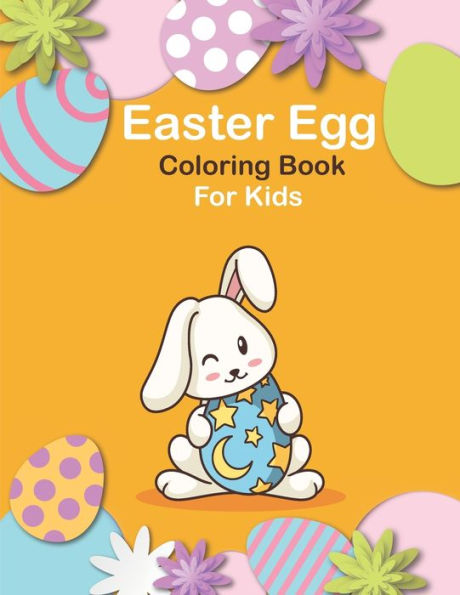 Easter Egg Coloring Book: Cute 60 Unique Designs