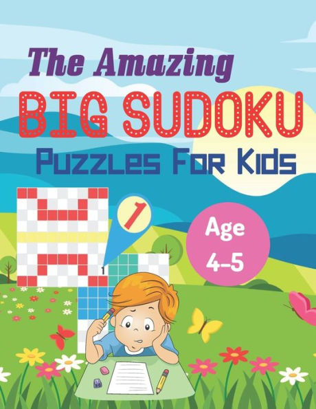 Easy Sudoku Puzzle Book for Kids: Brain Games 200 Sudoku Puzzle Books 4x4  and 6x6 for Kids, Toddlers, Boys, Girls Age 4 to 8 with Solutions - Sudoku  Puzzles Book for Beginners (