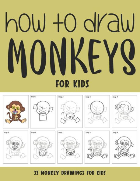 How to Draw Monkeys for Kids