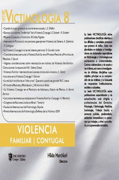 Victimología 8: Violencia Familiar - Conyugal