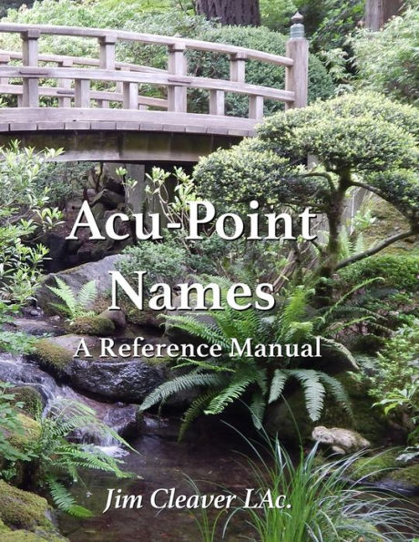 Acu-Point Names: A Reference Manual