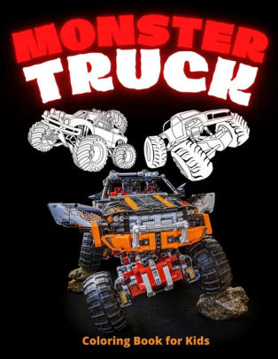 Download Monster Truck Coloring Book for kids: Monster Truck Coloring Activity Book for Kids, Awesome ...