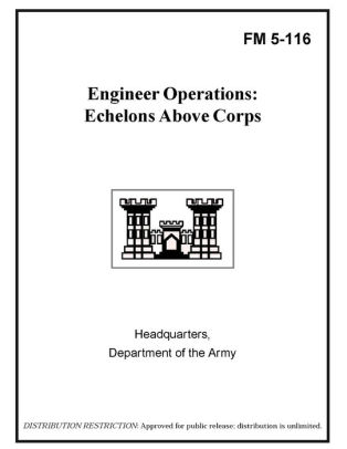 FM 5-116 Engineer Operations: Echelons Above Corps By US Army, Luc ...