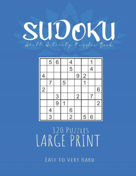 SUDOKU: Adult Activity Puzzles Book