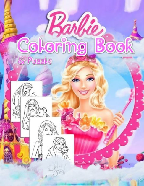 Barbie Coloring Book: Premium Barbie Coloring Books For Kids and adults ...