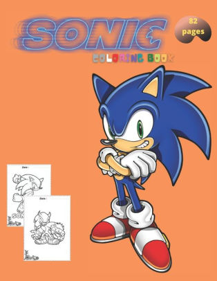 sonic: coloring book for kids and adults by zizo coloring, Paperback ...