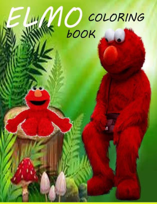 elmo coloring book sesame street coloring book for