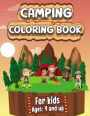 Camping Coloring Book: Happy Camping Coloring Book for Children Who Love Wild Life, Mountains, Animals, Hiking, Outdoor adventures and Nature.