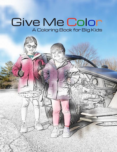 Give Me Color: A Coloring Book for Big Kids, Peaceful, Relaxing, and Fun Coloring Pages.