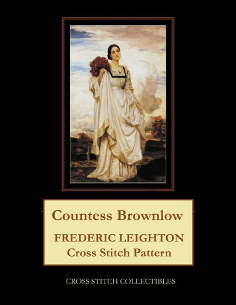 Countess Brownlow: Frederic Leighton Cross Stitch Pattern