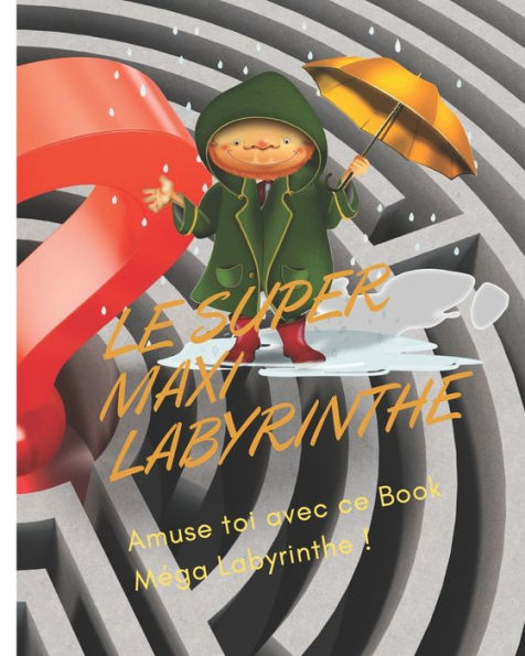 Le Super Maxi Labyrinthe: Amuse toi avec ce book mï¿½ga labyrinthe !