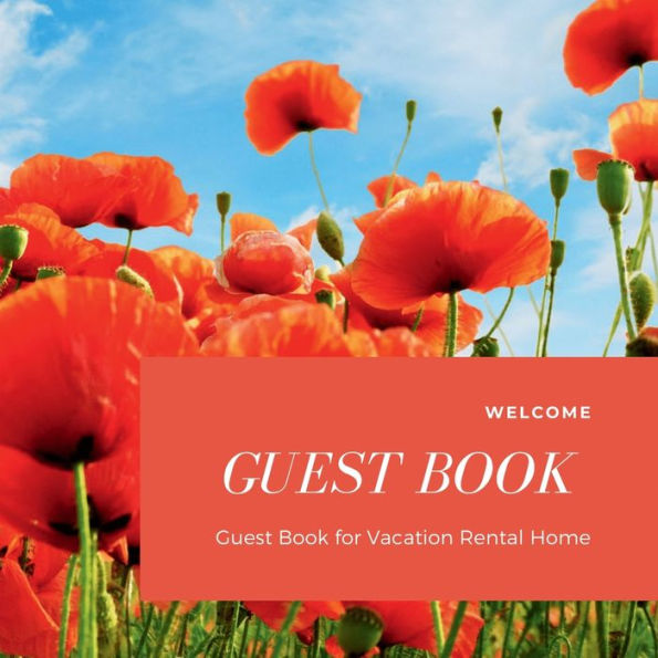 Welcome Guest Book: Welcome your Visitors with Cabin Guest Book Recorder of Memories and Holiday Fun
