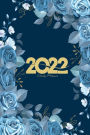 DIARY 2022: 2022 DAILY PLANNER: Daily , weekly and monthly overviews ,DATED , AND HOURLY FROM 7:00 AM TO 8:00 PM ( 384 PAGES ) .