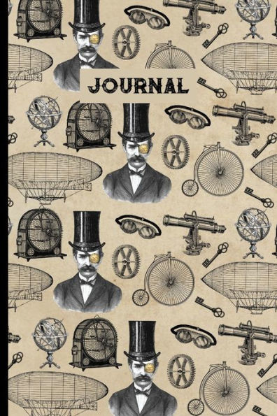 Steampunk Journal: Vintage Style Journal