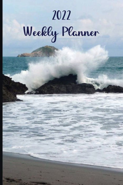 2022 Planner Waves of Manuel Antonio Beach: Weekly Organizational Agenda
