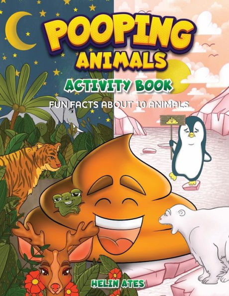 Pooping Animals: A Hilarious Activity Book