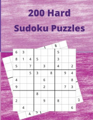 Title: 200 Large Print Hard Sudoku Puzzles, Author: Marie Fairchild