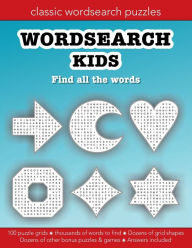 Title: Wordsearch Kids: 100 themed word search puzzle grids with fun shapes:Education resources by Bounce Learning Kids, Author: Christopher Morgan