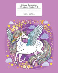 Title: Primary Composition Notebook Beautiful Pegasus: Grades K-2 Kindergarten Writing Journal, Author: Young Dreamers Press