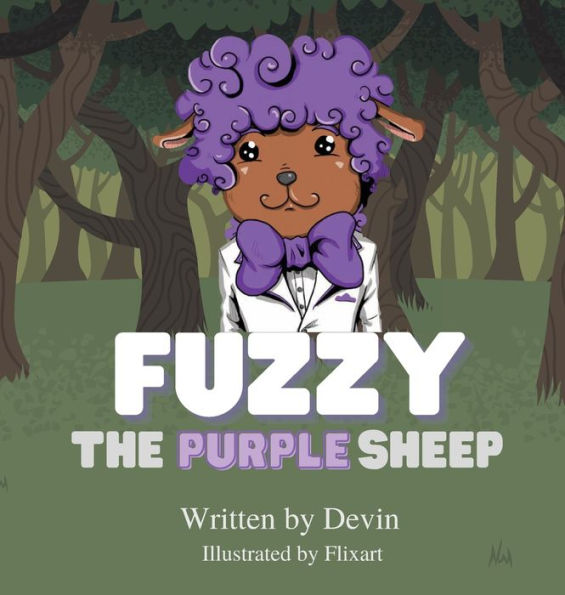 Fuzzy the Purple Sheep: Story 1: Who Spilled the Paint?