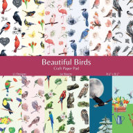 Title: Beautiful Birds Craft Paper Pad: Colorful Birds Scrapbook Paper, Author: Quirky Girl Press