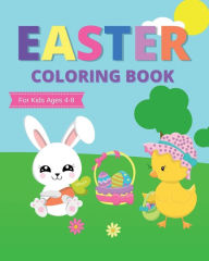 Title: Easter Coloring Book: For Kids Ages 4-8, Author: Rose Joy Publishing