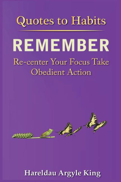 Quotes to Habits Remember: Your focus Take Obedient Action