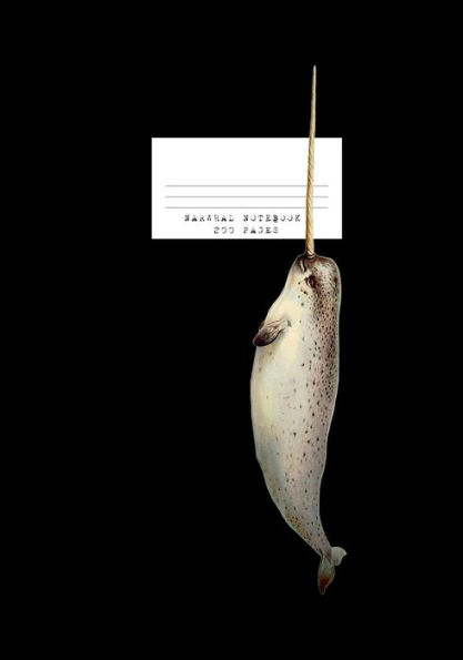 NARWHAL: 7x10 college lined notebook : 200 pages