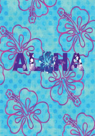 Title: ALOHA hibiscus flowers: 7x10 college lined notebook : 100 pages, Author: Isle Hopper