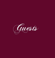 Title: Guests Burgundy Hardcover Guest Book: Hardcover Guestbook No Lines Blank 64 Pages Memory Book Keepsake Sign In Registry for Visitors To Sign Wedding Birthday, Author: Pleasant Impressions Prints