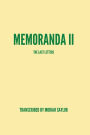 Memoranda II