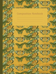 Title: Composition Notebook: Vintage Butterfly Illustration Composition Notebook Or Composition Notebook Vintage Illustration:, Author: Boxy Planners
